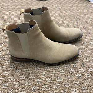 Sonoma unisex Chelsea boot in suede light tan